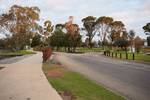 Rivierside walking track and roundabout