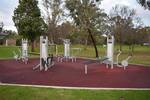 Fitness equipment (Many along the riverside walk)